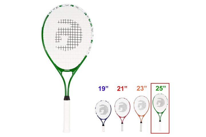 Senston 19 23 25 Tennis Racket with Racket Bag 1 Grip 1 Vibration Dampeners Lightweight Tennis Racquet 