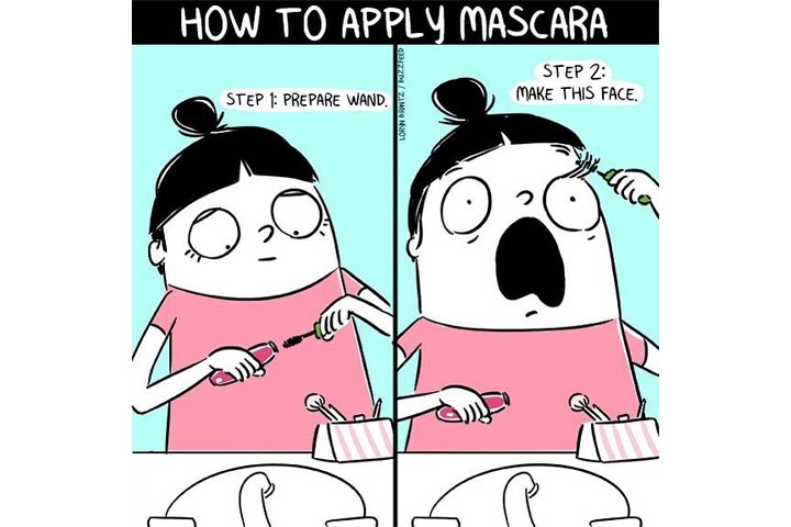How To Put On Mascara