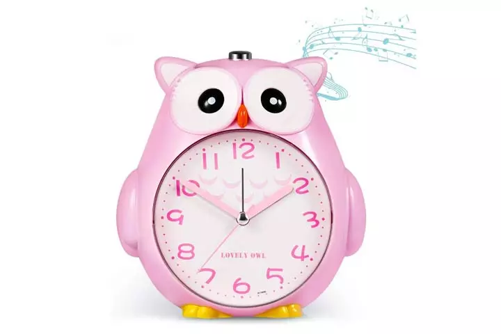 Korotus Collection Cute Owl Alarm Clock