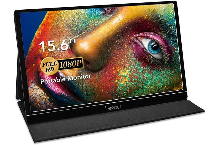 Lepow 15.6 Inch Full HD 1080P USB Type-C Computer Display