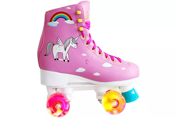 Liku Quad All Wheel Light Up Roller Skates