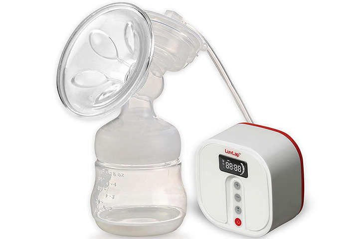 LuvLap Electric Breast Pump with 3 Phase Pumping