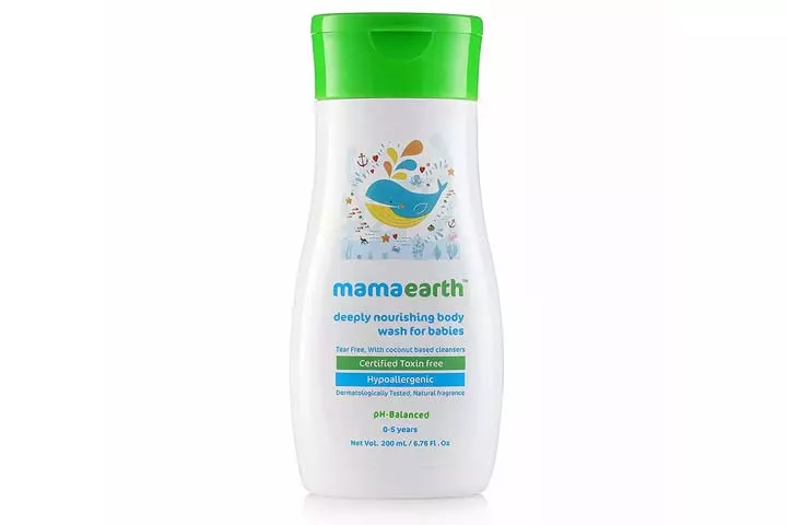 Mamaearth Deeply Nourishing Wash For Babies