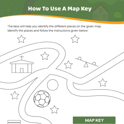 Map Worksheets: How To Use A Map Key