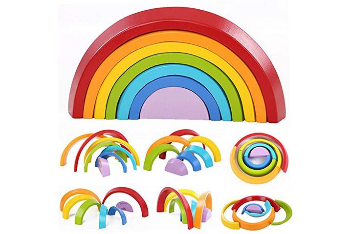 rainbow toy montessori