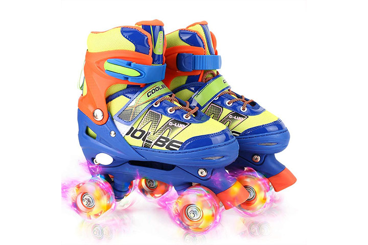 Unibos Have Duty learner Trainer Roller Skates For Kids Boys and Girls My First 4 Wheel Quad Roller Skates suitable for ages 3 years with PP PVC Material Adjustable Quad Skates New