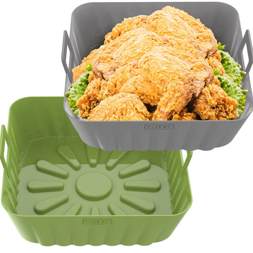 Outex Square Silicone Air Fryer Liners