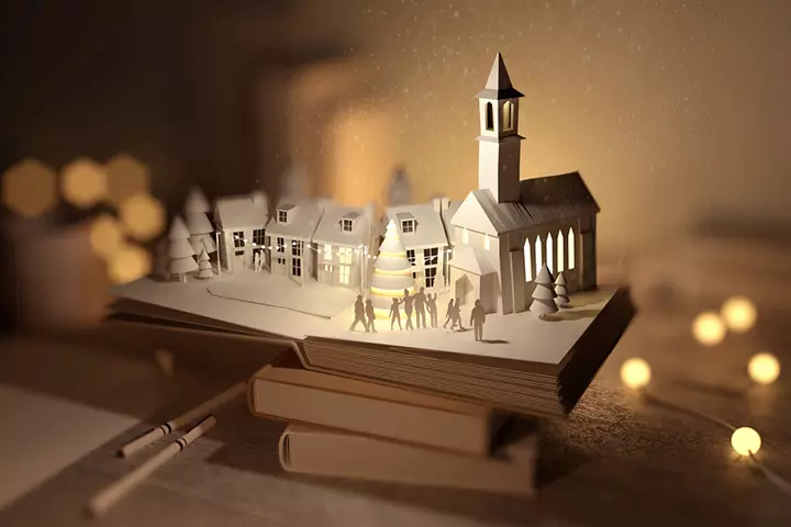 Pop-up book