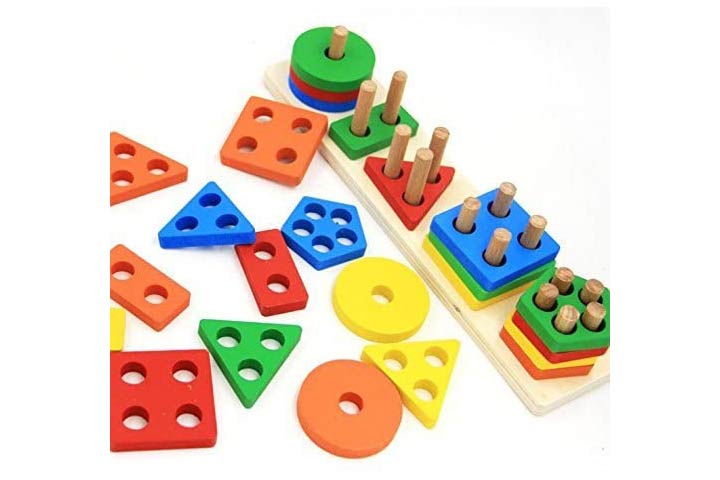 Revanak Wooden Educational Preschool Toddler Toys