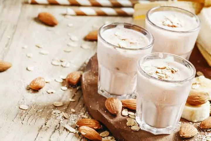 Soaked Nuts With Milk