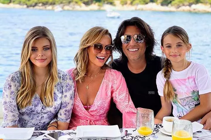 The 49-year-old is married to British songwriter Chris Hughes