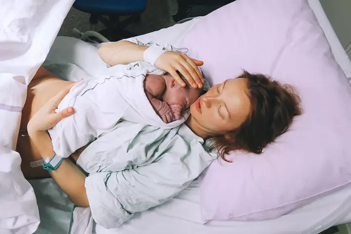 The First Day After Giving Birth