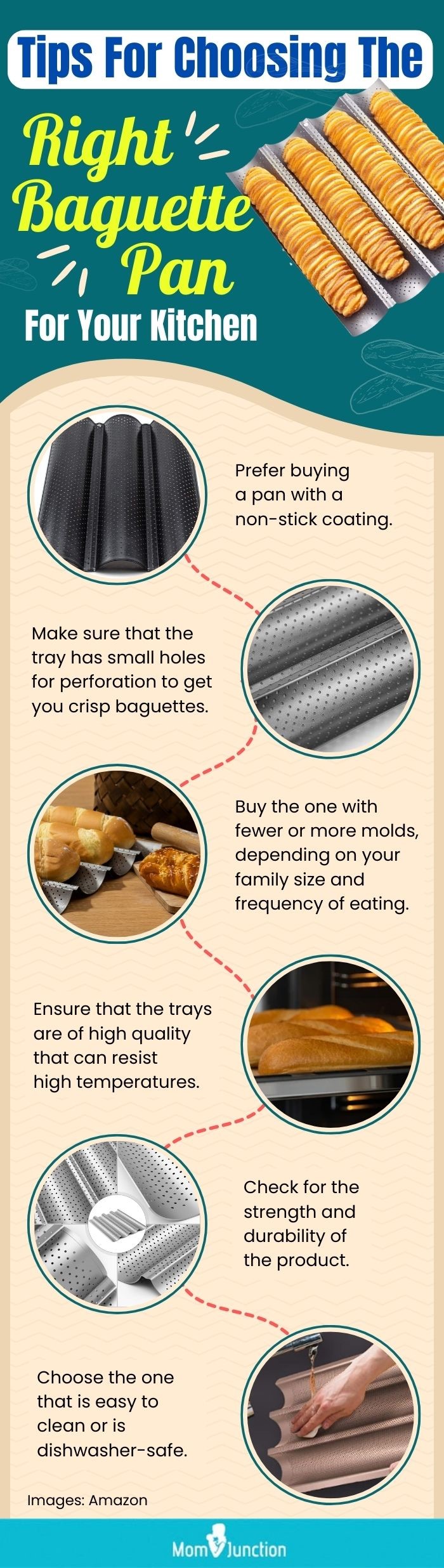 Tips For Choosing The Right Baguette Pan For Your Kitchen (infographic)