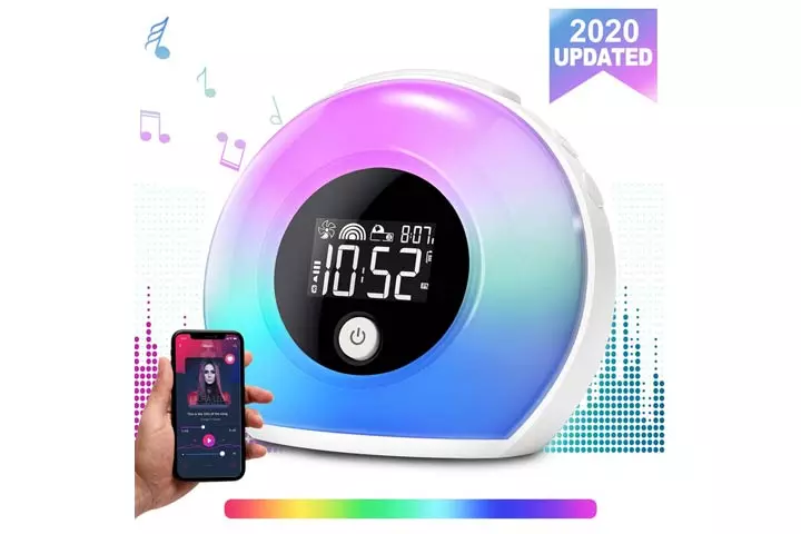 Uplayteck Alarm Clock With Bluetooth Speaker