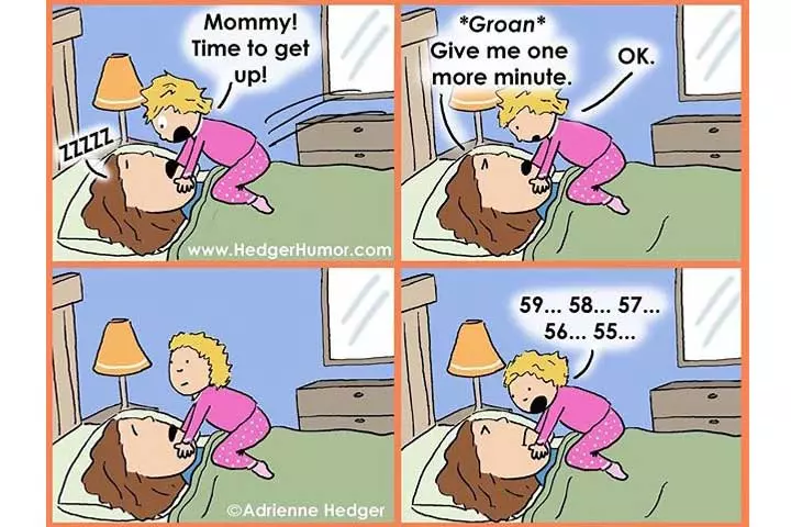 When Your Daughter Is Your Alarm