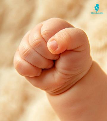 Don’t be alarmed since it’s simply a primitive reflex in babies.