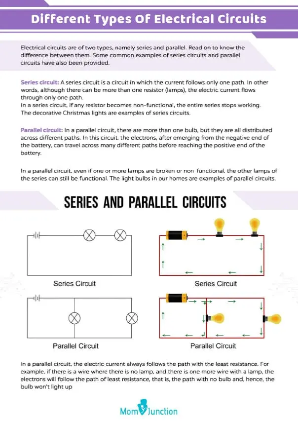 Series And Parallel Circuits Worksheet