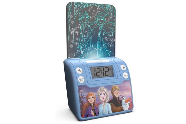 eKids Frozen 2 Themed Digital Alarm Clock For Kids