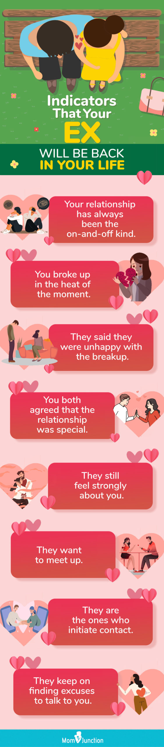 indicators that your ex will [infographic]