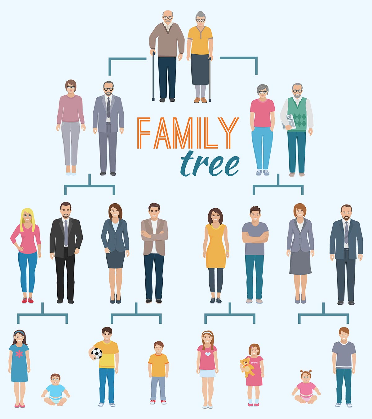 45 Unique And Creative Family Tree Design Ideas