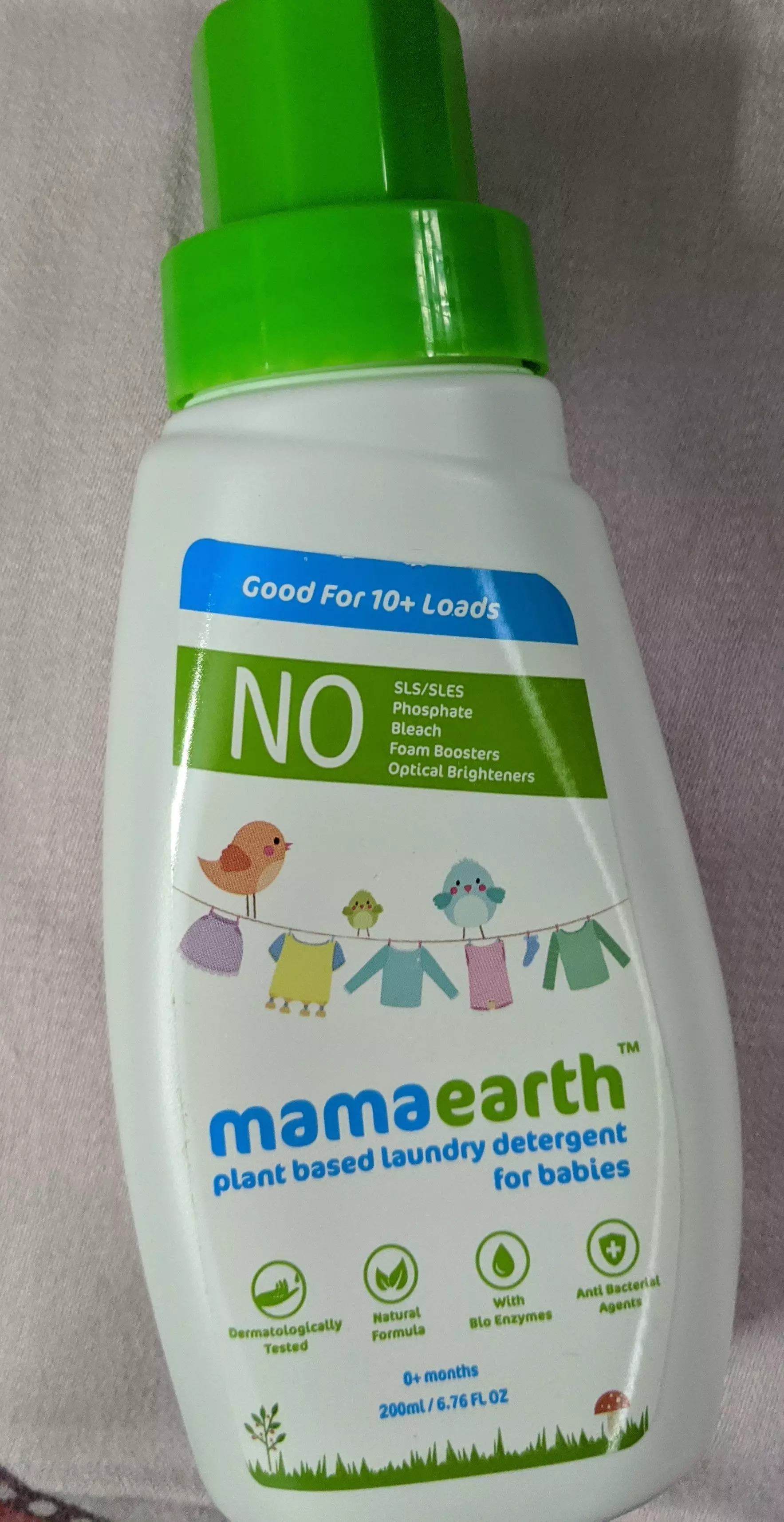 Mamaearth Plant Based Laundry Liquid Detergent For Babies Reviews