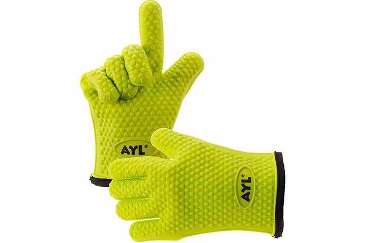 AYL Silicone Cooking Gloves 
