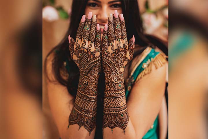 Applying mehendi is a big part of the celebration in certain parts of India