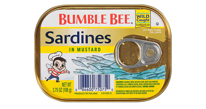 BUMBLE BEE Sardines