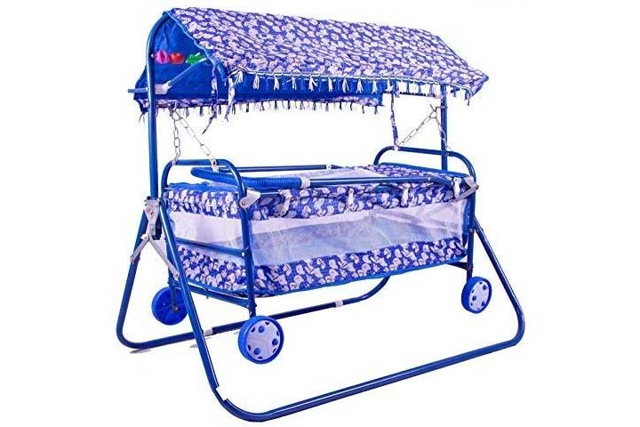 BabyGo Baby Cradle Cot and Stroller