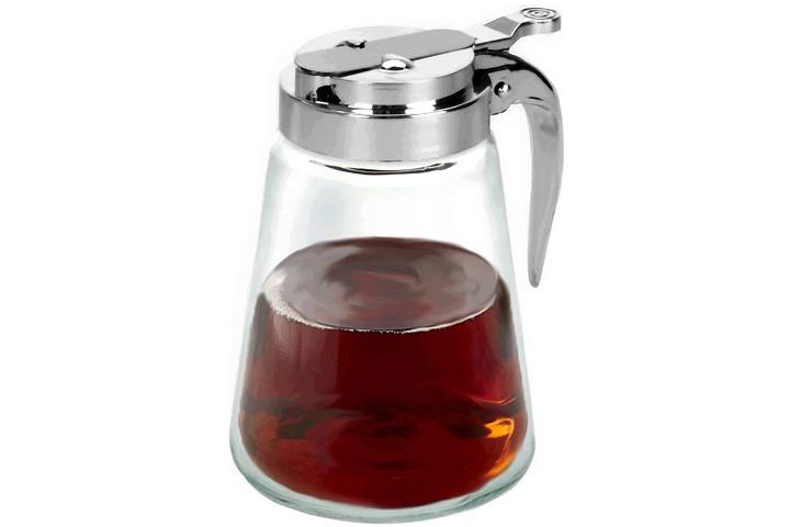 Bonita Home Glass Bottle Syrup Pitcher