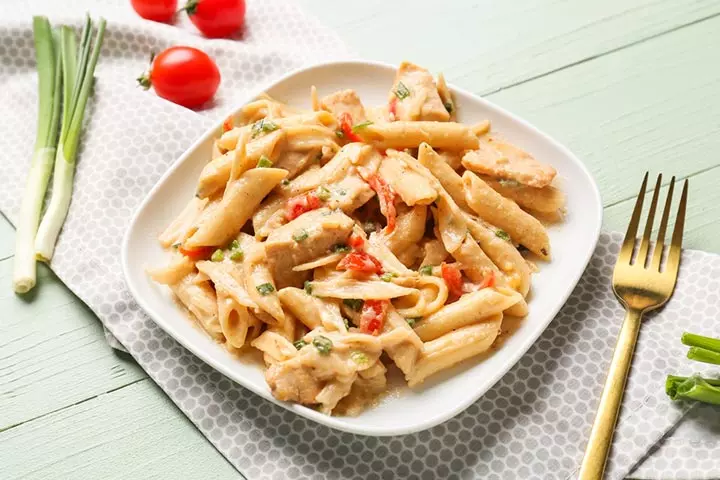 Cajun chicken pasta