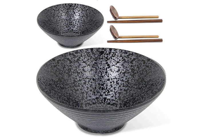 Ceramic Japanese Ramen Noodle Soup Bowl