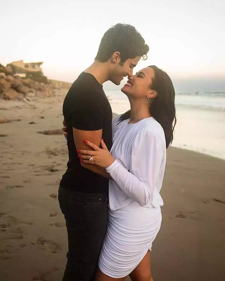 Demi Lovato And Max Ehrich