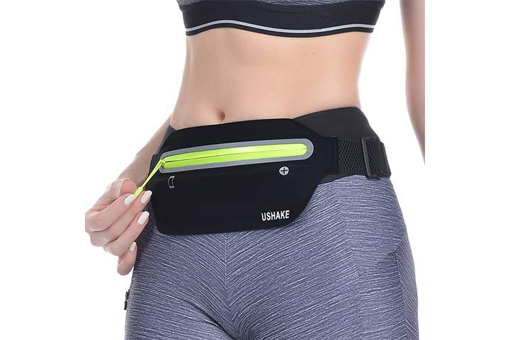 Rangland Running Sports Hydration Fanny Pack with 4 Water Bottles 