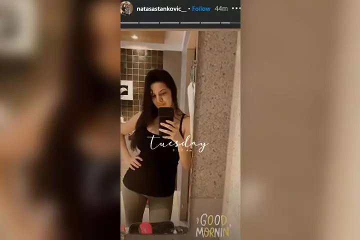 Flaunting Her Post-Pregnancy Body