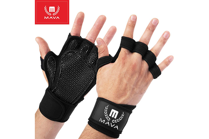 Pull Ups Power lifting Gloves Weight Lifting Gloves Gym Fitness Cross Training 