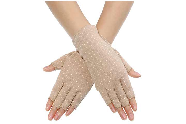 Maxdot Fingerless Driving Gloves