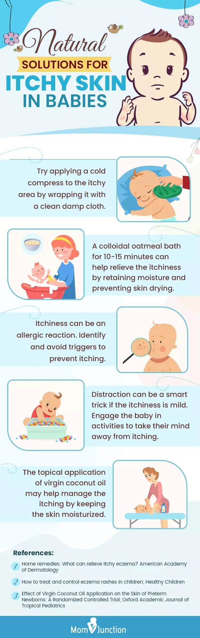 natural solutions for itchy skin in babies (infographic)