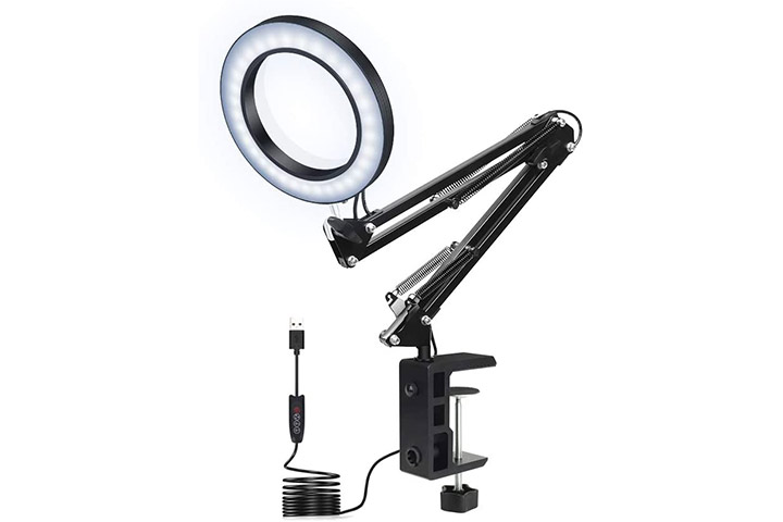 Newacalox LED Magnifying Lamp