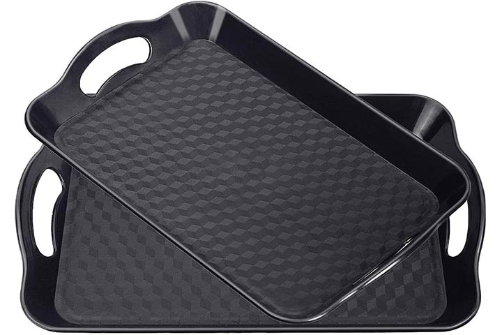 Plastic Tray with Handles by Kproe