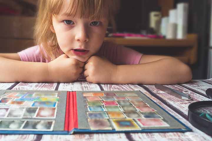 Stamp collecting as a hobby for kids