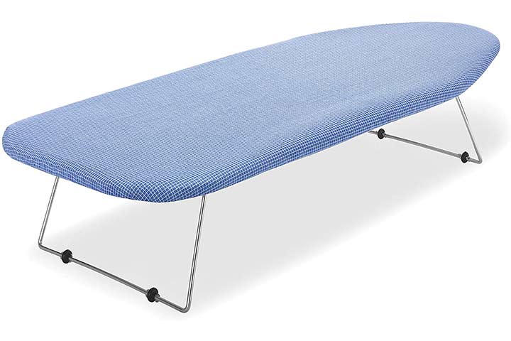 Whitmor Tabletop Ironing Board with Scorch Resistant Cover