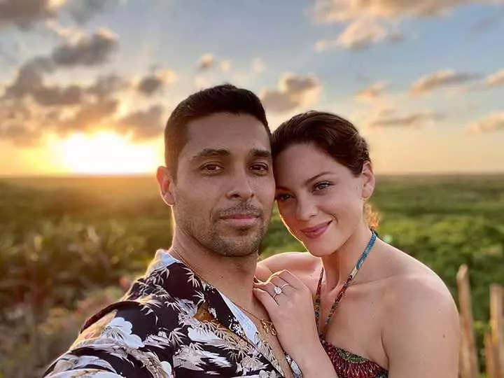 Wilmer Valderrama And Amanda Pacheco