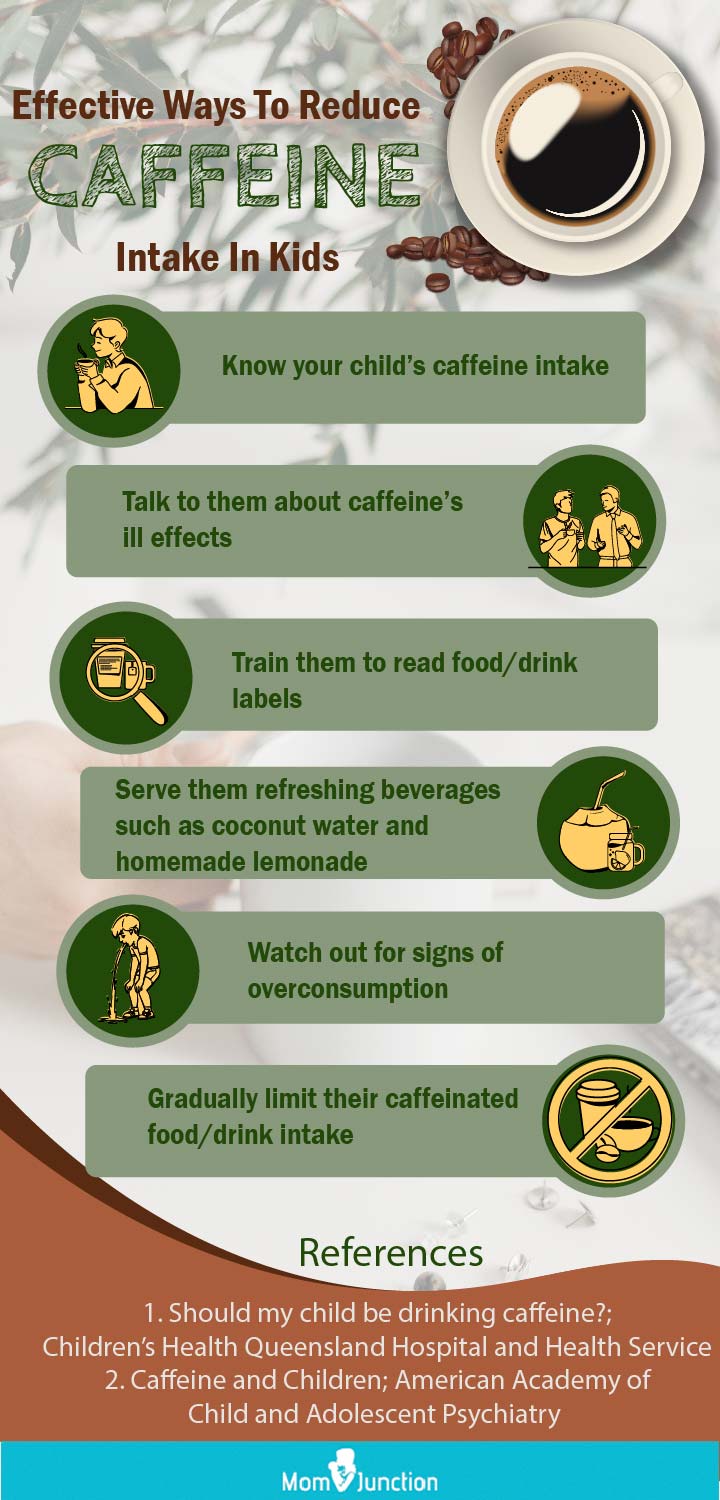 how to reduce your child’s caffeine intake [infographic]