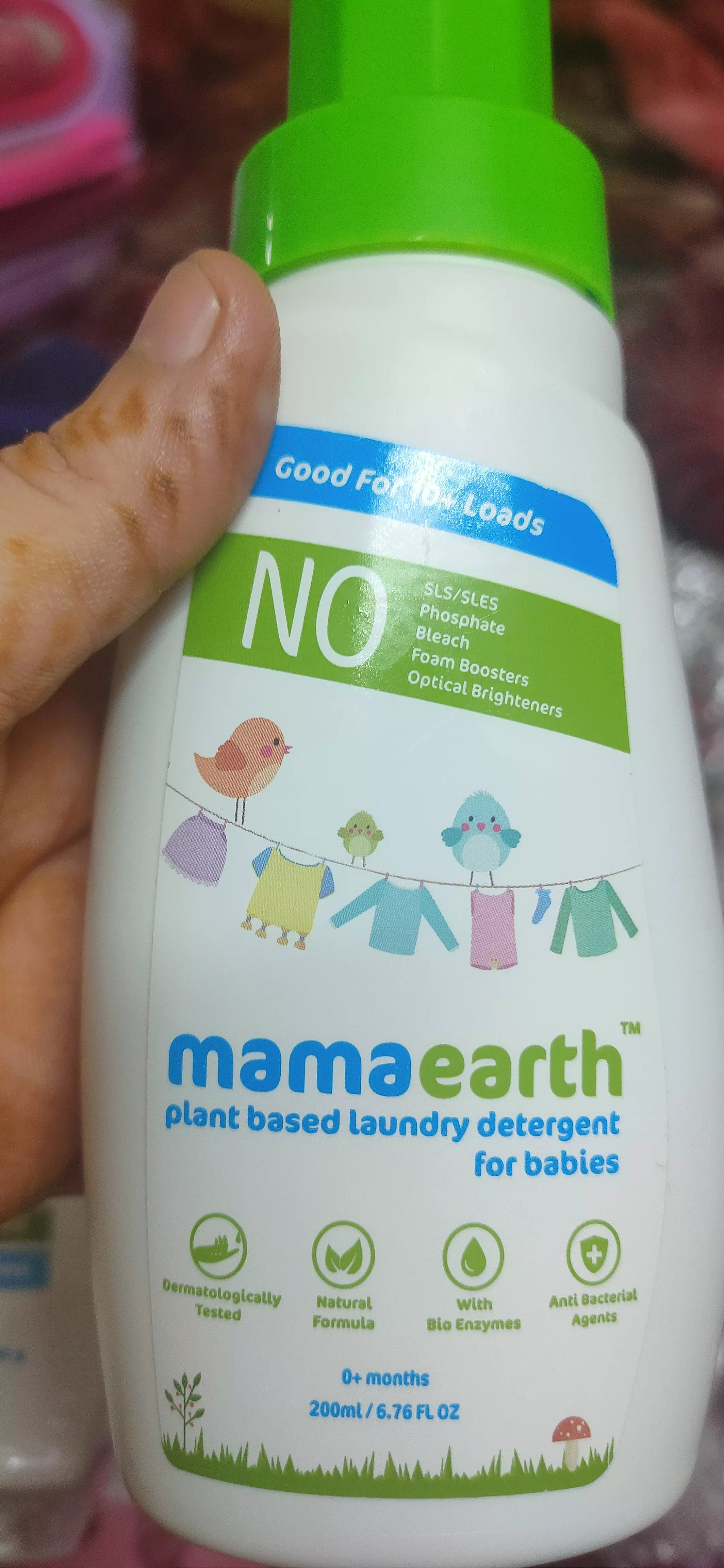 Mamaearth Plant Based Laundry Liquid Detergent For Babies Reviews