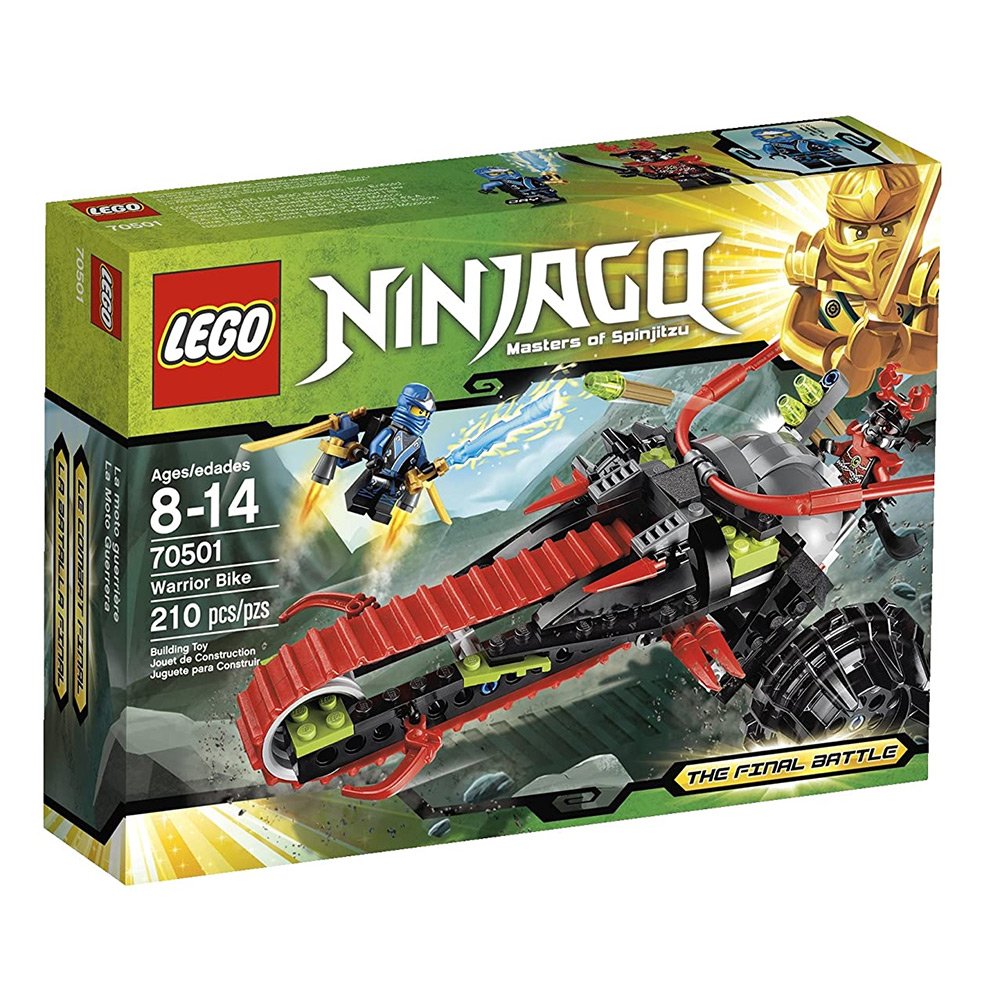 lego ninjago warrior bike