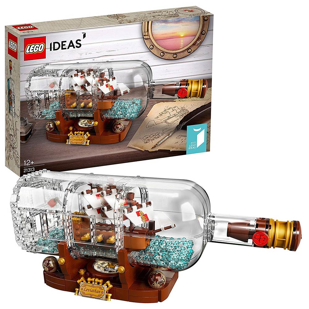 Lego Ship In a Bottle