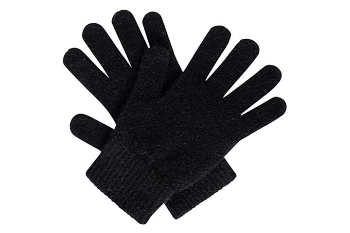 whitepeak Genuine Merino Wool and Possumdown Blended Gloves