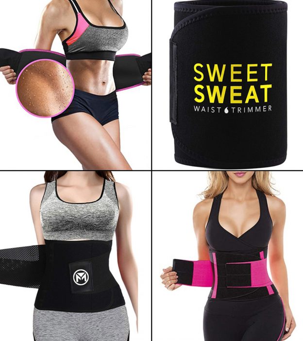 One Size Sweat Off Xtra Weight Retain Body Heat Adjustable Waist Trimmer Belt 