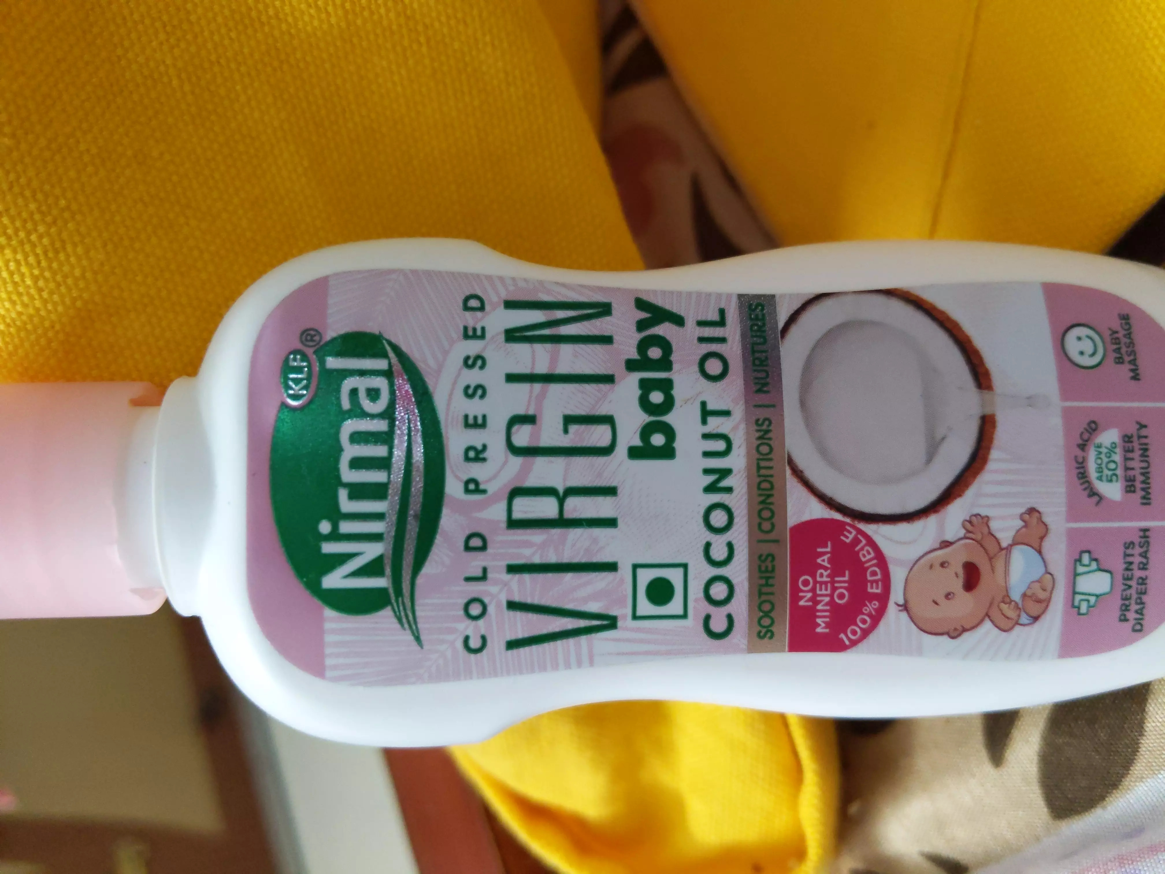 KLF Nirmal Cold Pressed Virgin Baby Coconut Oil Reviews, Ingredients